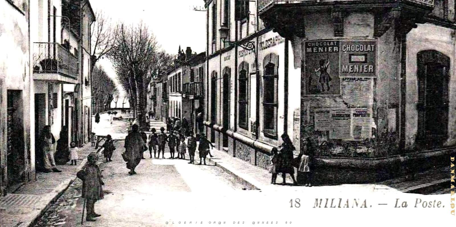 2773- Miliana - Poste2 - 1918.jpg